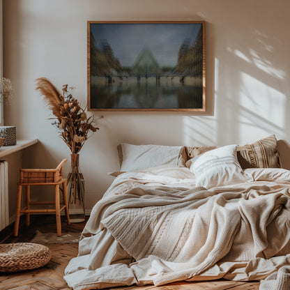Dreamy Louvre Pyramid