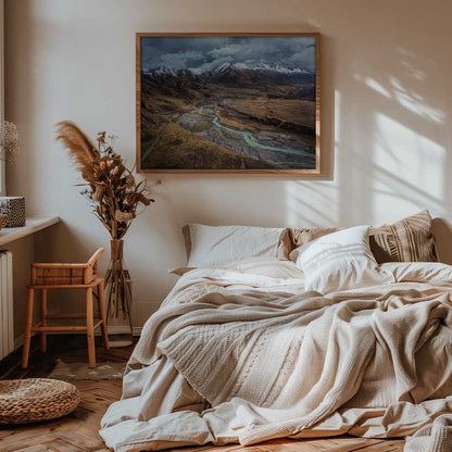 Dramatic Alpine River
