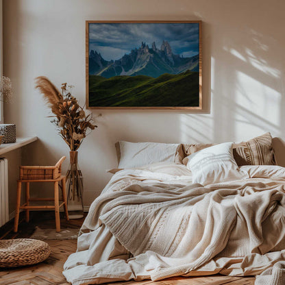 Dramatic Alpine Landscape