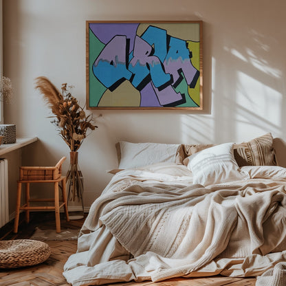 Colorful Graffiti Letters