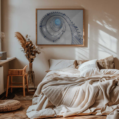 Endless Blue Spiral