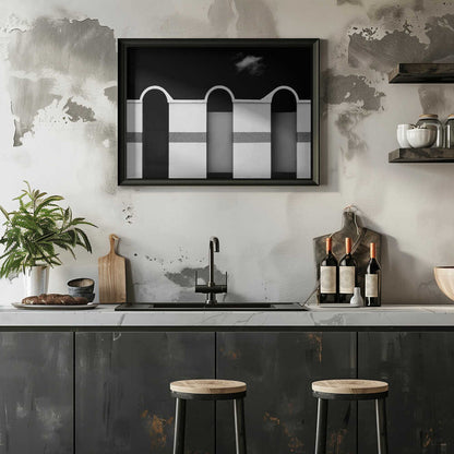 Minimalist Arches Cloud
