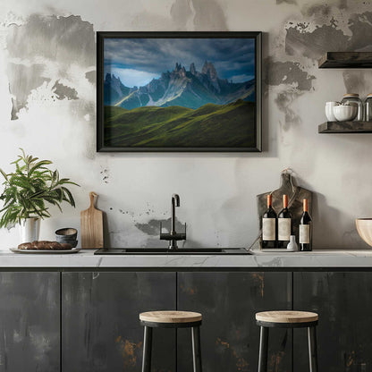 Dramatic Alpine Landscape