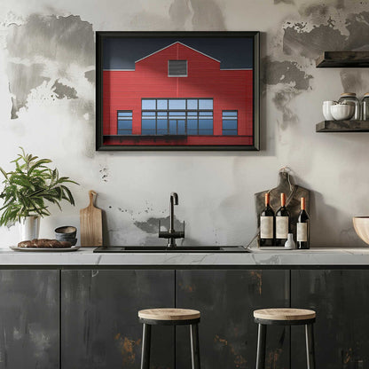 Bold Red Architecture