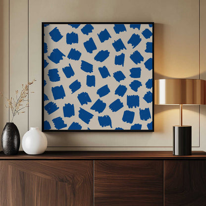 Bold Blue Strokes