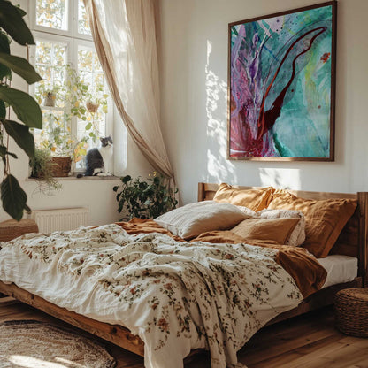 Vibrant Floral Flow