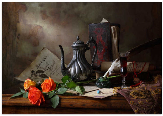 Vintage Desk Still Life