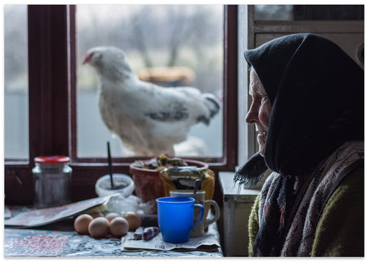 Elderly Woman Home Life