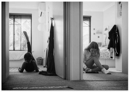 Sisters Parallel Play