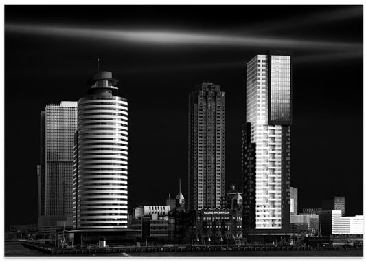 Dramatic City Skyline