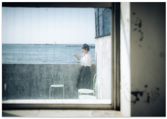 Serene Seaside Reading