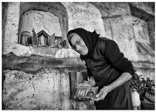 Smiling Elderly Devotion