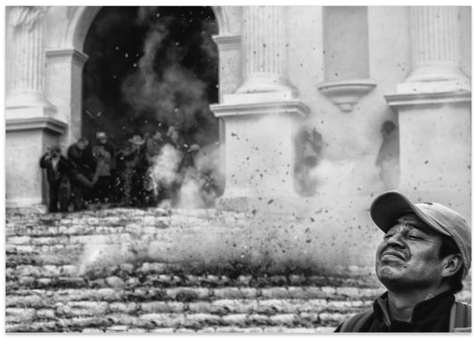 Man Amidst Chaos