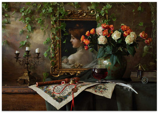 Romantic Still Life Portrait