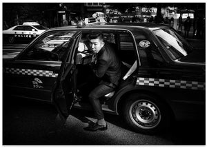 Tokyo Night Taxi Exit