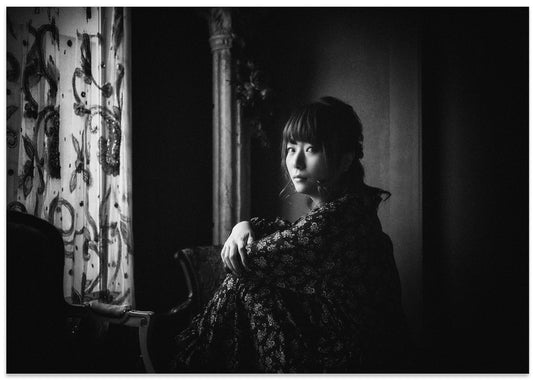 Pensive Woman in Shadow