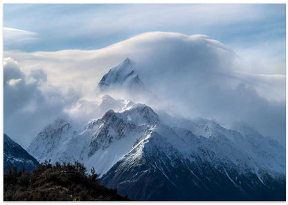 Dramatic Mountain Clouds