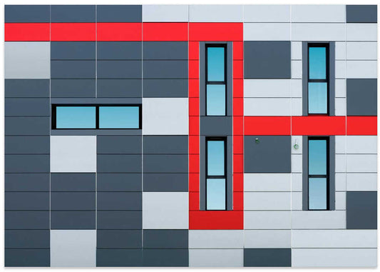 Modern Geometric Facade