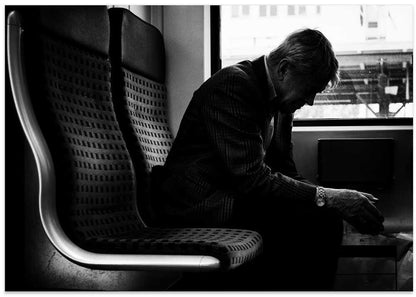 Pensive Train Journey