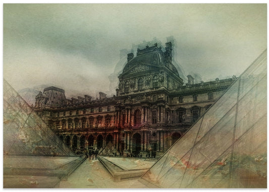 Paris Louvre Sketch
