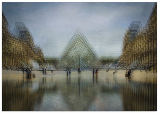 Dreamy Louvre Pyramid