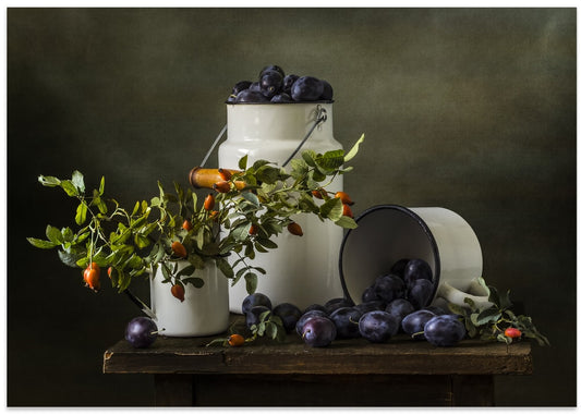 Rustic Plum Harvest