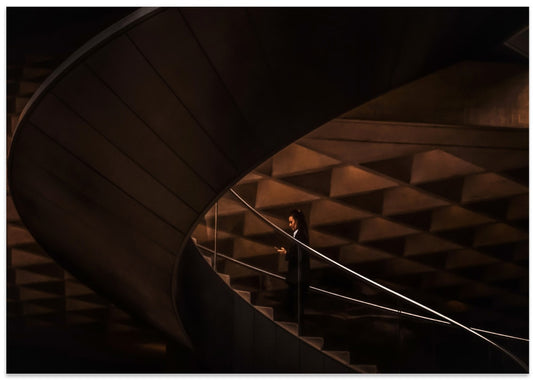 Elegant Spiral Staircase