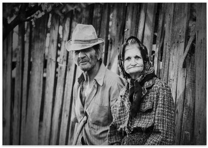 Rustic Elder Couple