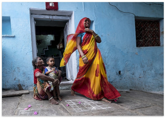 Joyful Indian Family