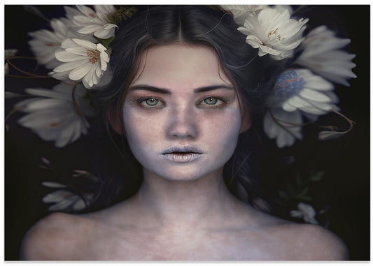 Ethereal Floral Portrait