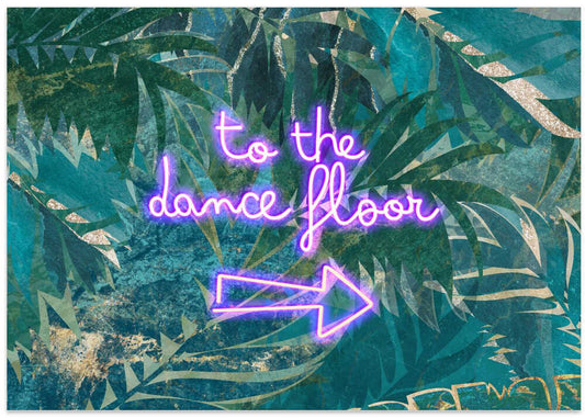 Neon Dance Floor Direction