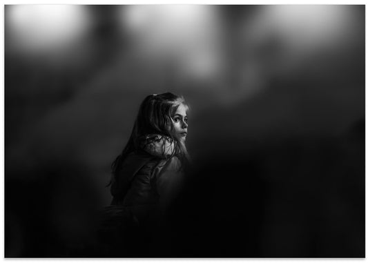 Thoughtful Girl Gaze