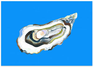 Blue Oyster Abstract