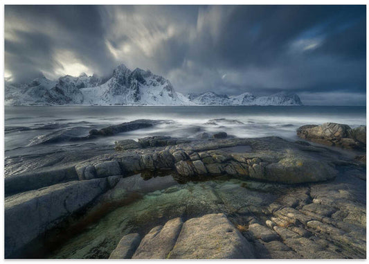 Dramatic Winter Coastline