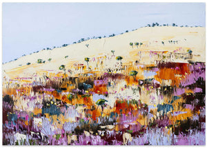 Vibrant Hillside Meadow