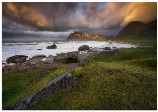 Dramatic Coastal Mountains