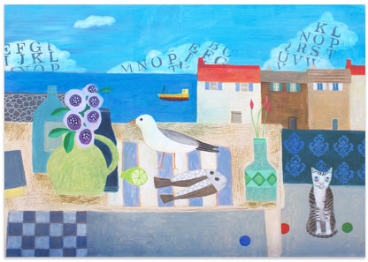 Seaside Alphabet Friends