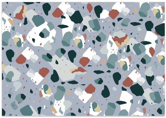 Abstract Terrazzo Shapes
