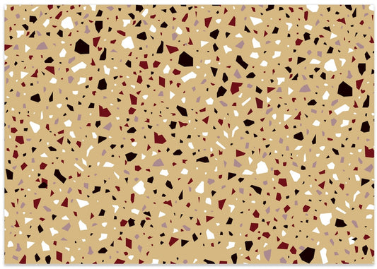 Earthy Terrazzo Pattern