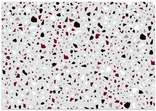 Grey Terrazzo Pattern