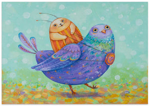 Whimsical Bird Ride