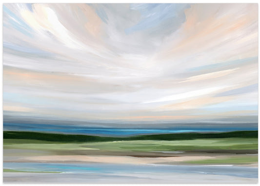 Tranquil Abstract Landscape