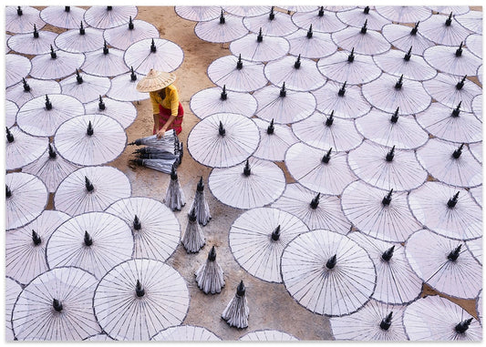 Artisan Umbrella Drying
