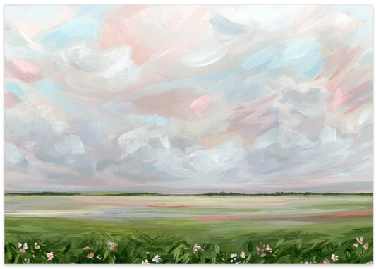Dreamy Pastel Landscape