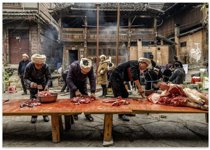 Traditional Village Butchering