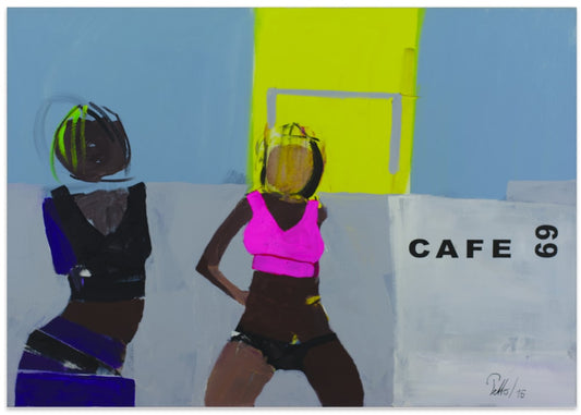 Vibrant Cafe Scene
