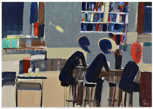 Abstract Bar Scene