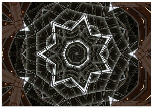 Geometric Dome Ceiling