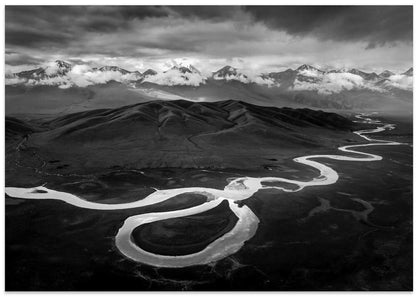 Dramatic Winding River
