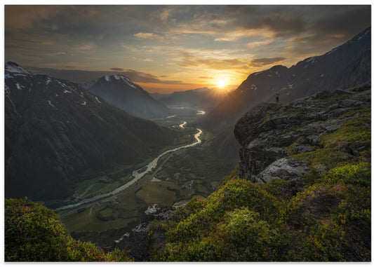 Golden Valley Sunset View